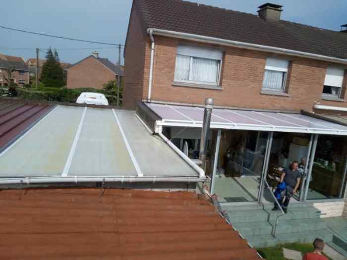 rénovation de véranda (toiture,étanchéité,vitrages,...)